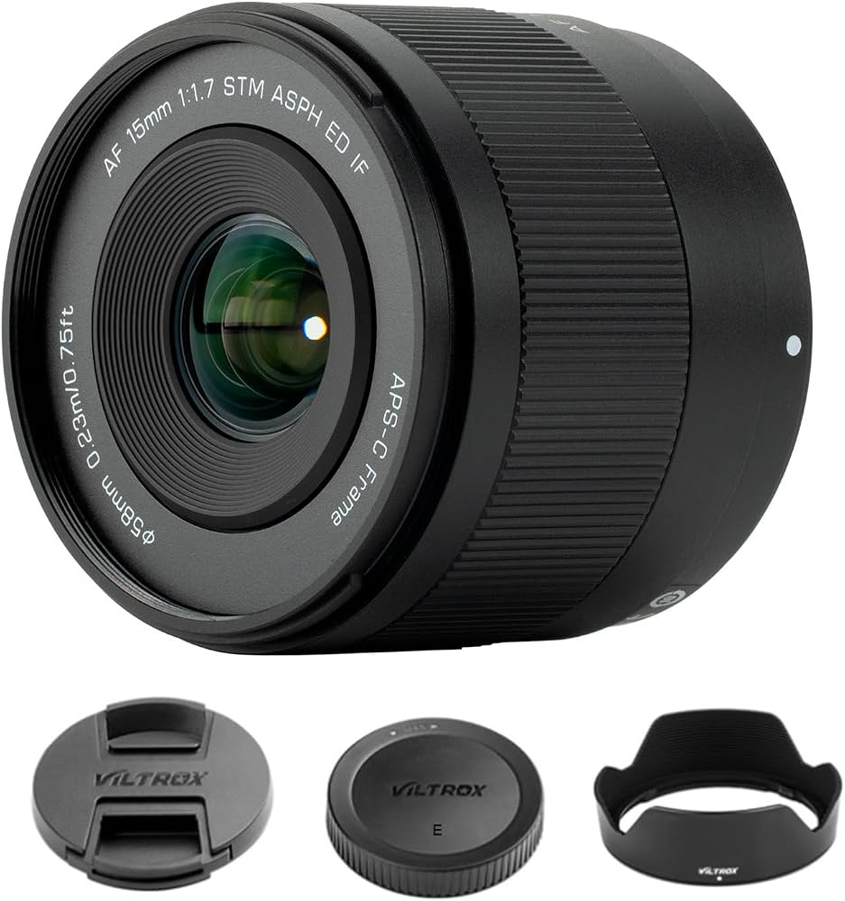 Amazon.co.jp: VILTROX AF 15mm F1.7 Air APS-C 超広角レンズ オート